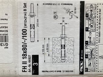 Vysokovýkonná kotva Fischer - 2