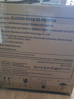 ELEGOO MSLA 3D tiskárna - 2