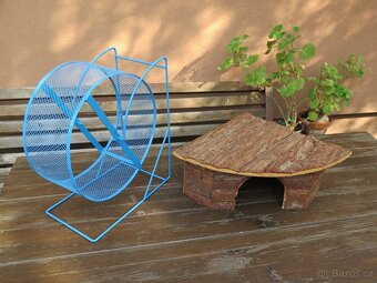 Klec - kolečko - domeček pro hlodavce - 2