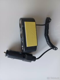 Autoadaptér CARPOINT 12V s USB výstupem / kabelem - 2