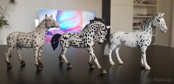 Schleich koně Knabstrupper knabstrupský kůň, Lewitzer - 2