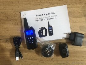 NOVÝ elektronický výcvikový obojek PatPet 776 - Záruka 24m - 2