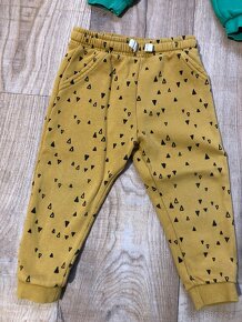 6x klučičí tepláky 92 F&F, H&M, MaJáBa - 2