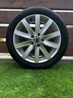 Alu kola 5x112 r17 s letním pneu (porto1) - 2