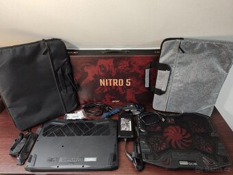 Herní Nitro 5,GTX 1660ti-6gb,i7-6Core-4,5GHz,1TB-Top stav. - 2