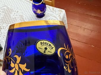 Staré skleničky na koňak (Bohemia kristal) - 2 kusy - 2