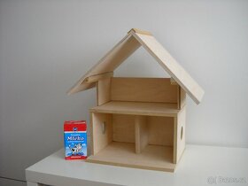 Dřevěný domeček. - 2