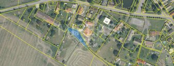 Lhotice - část obce Mnichovo Hradiště, prodej pozemku 552 m2 - 2
