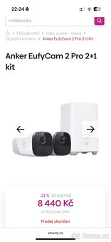 Kamera Anker EufyCam 2 Pro 1+1 kit homekit - 2