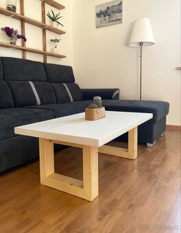 Designový konferenční stůl z microcementu – ruční výroba - 2