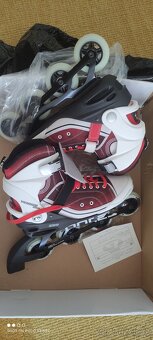 Nové nepoužité inline brusle 44 - 2