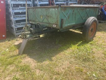 Prodám sklopný vlek NSN 10 za malotraktor TZ4K nebo MT8 - 2
