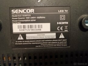 Televize Sencor 80cm + držák na zeď - 2