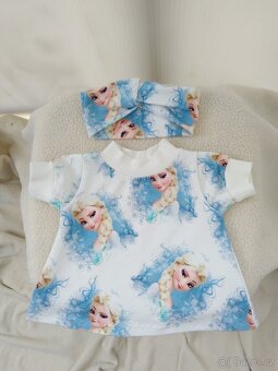 Šaty s čelenkou na panenku Baby Born - 2
