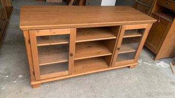Ikea tv komoda masiv - Markor Leksvik Hemnes antik - 2