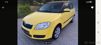 2008 Škoda Fabia 1.4i 16V 63 kW 104000 km vyhřívané sedačky - 2