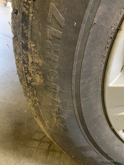 Nissan Navara,Pathfinder alu kola+zimní pneu R17 - 2