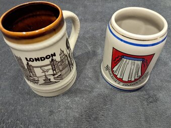 Zahraniční keramika - půllitry. - 2