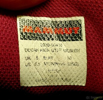 Lehké pohorky MAMMUT Ducan GTX dámské - 2