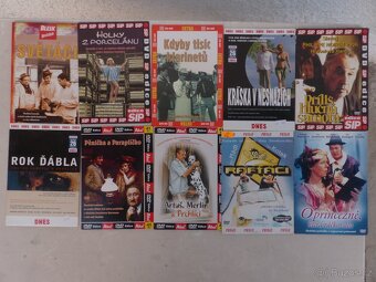 České DVD filmy á 9,- Kč - viz foto - 2
