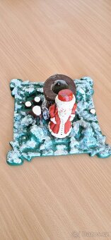 Litinový retro/starožitný stojan vánoční stromek - 2