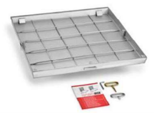 HAGO DECK BVE-GD 88 se zvedáky, Nerez Poklop - 2