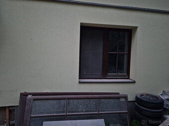 Prodám dřevěná eurookna s dvousklem - 2