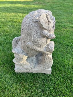 Čínský pes 2ks - dekorace před vchod - 2