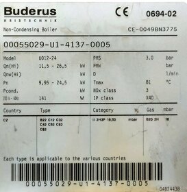 Plynový kotel Buderus - 2
