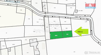 Prodej pozemku k bydlení, 996 m², Cítoliby - 2