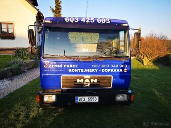 MAN 8.163 nosič kontejneru r.v.2000 - 2