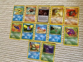 POKEMON KARTIČKY FOSSIL Z ROKU 1999 - 2