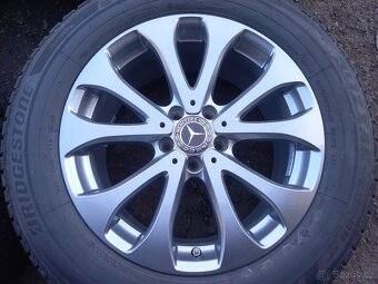 Sada Orig ALU kol Mercedes benz 235/60R18 zimní - 2