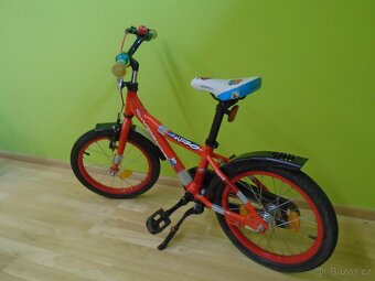 Dětské kolo SUPERIOR 16" HERO, červené - 2