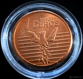 1 Cent Vatikán - návrh - zkušební ražba - vzácná 2006 - 2