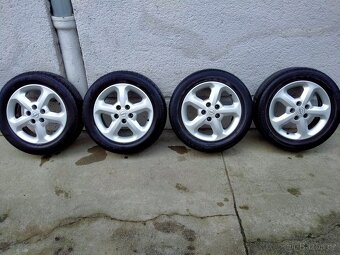 Alu kola originál Opel, 6J x r16, 5x110, ET 44, Letní pneu - 2