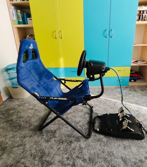 Herní volant +pedály+ závodní židle Playseat Challenge - 2