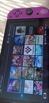 Prodám Nintendo Switch OLED Scarlet/Violet - 2