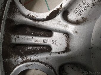 Mercedes Benz alu disk 17" 4ks, Dezent - 2
