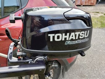 Lodní motor Tohatsu 6Ps 4Takt - 1A top stav - 2