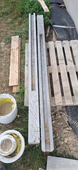 Betonové dílce plotu - 2