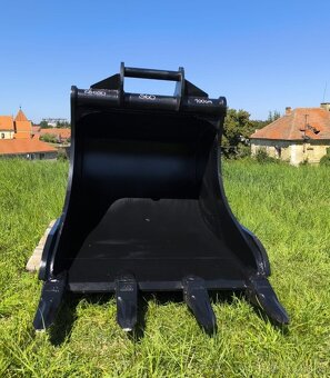 Podkopová lžíce se zuby, 100cm s upínáním S60 - 2