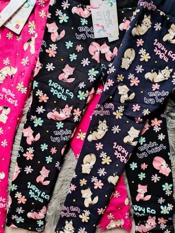 Zateplené dívčí legíny - 2