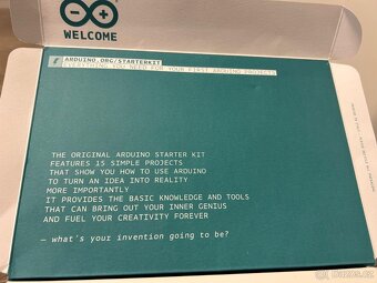 Téměř nový ARDUINO Starter Kit - 2