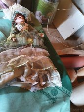 Panenky s porcelánovou hlavou kočárky - 2