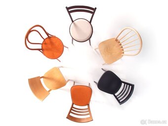 Jídelní židle TON, každá jíná 6 ks, nikdy nepoužité. - 2