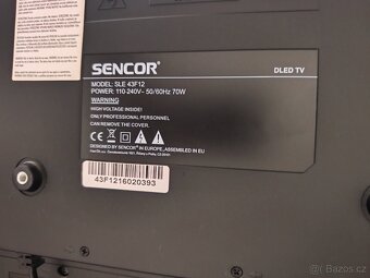 Sencor 109cm full HD (43") - 2