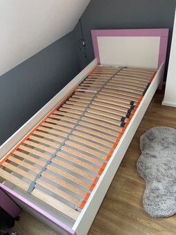 Dětská postel včetně roštu, 90 cm - 2