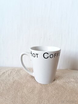 Basic bílý keramický hrnek na kávu - 2