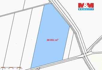 Prodej pole, 38051 m², Strachotín - 2